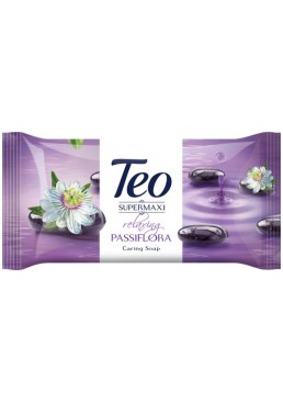 Мыло туалетное Тео с глицерином Supermaxi Passiflora, 140 г 